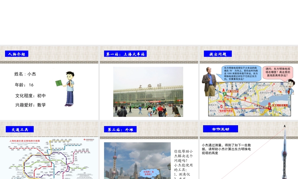 25.4 解直角三角形的应用 课件（12张ppt）.ppt