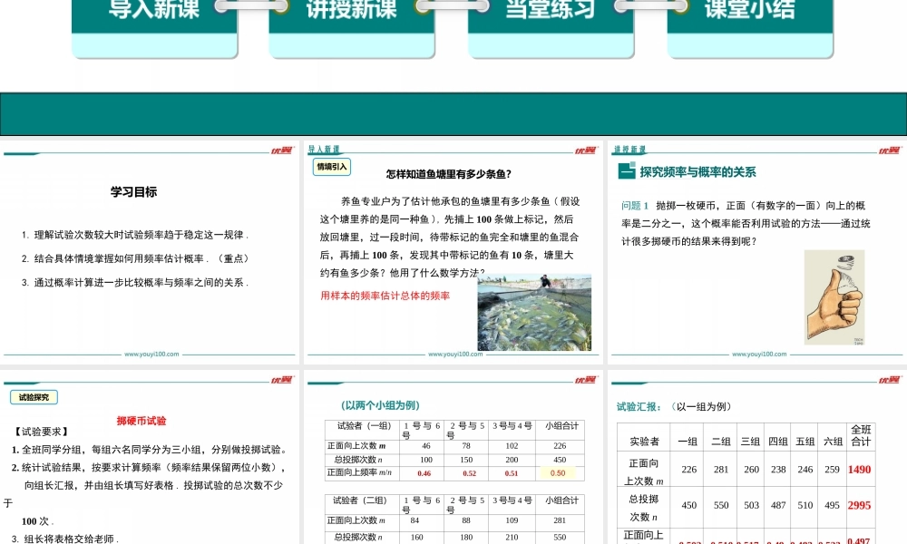 31.3 用频率估计概率.ppt