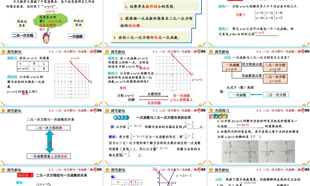 5.6 二元一次方程与 一次函数.pptx