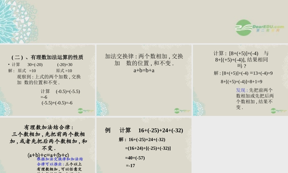 北京课改初中数学七上《1.4有理数的加法》PPT课件 (4).ppt