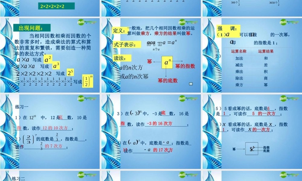 北京课改初中数学七上《1.9有理数的乘方》PPT课件 (2).ppt
