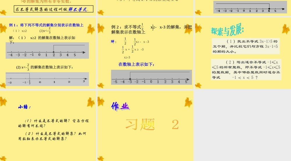 北京课改初中数学七下《4.3不等式的解集》PPT课件 (2).ppt