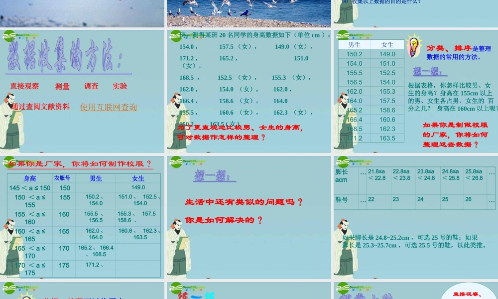 北京课改初中数学七下《9.2数据的收集与整理》PPT课件 (3).ppt
