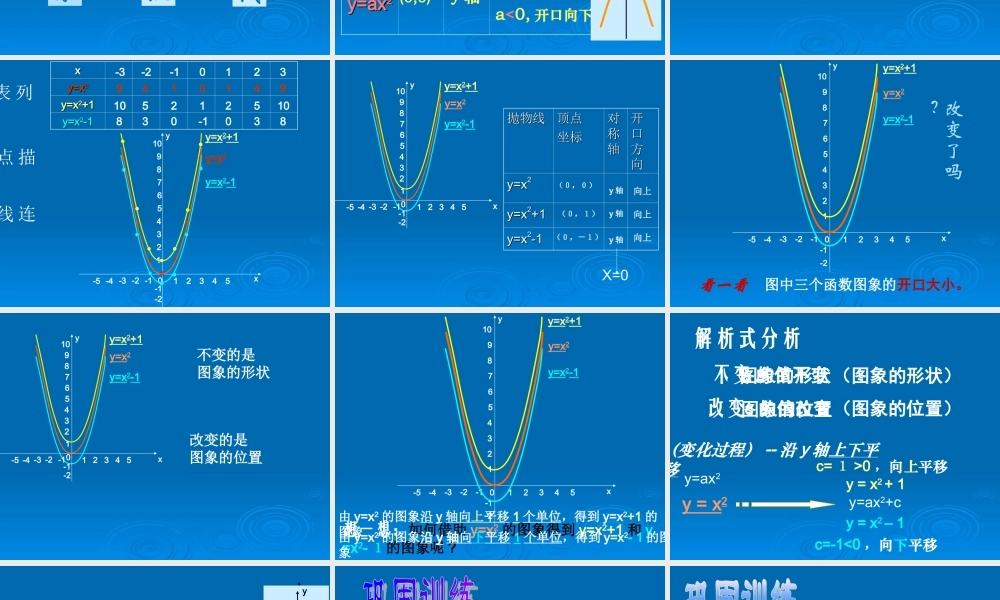 北京课改初中数学九上《20.2二次函数y=ax^2+bx+c(a≠0) 的图象》PPT课件 (9).ppt