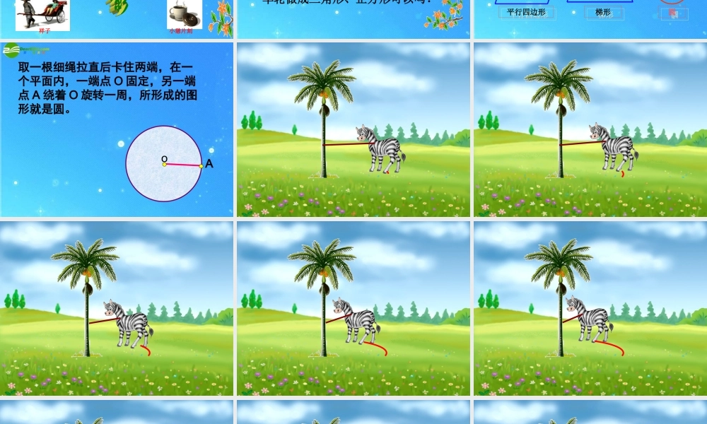 北京课改初中数学九上《22.1圆的有关概念 课件 北京课改版.ppt