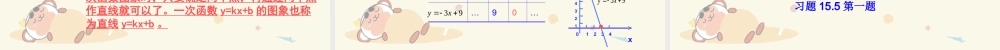 北京课改初中数学八下《15.5 一次函数的图象》PPT课件 (2).ppt