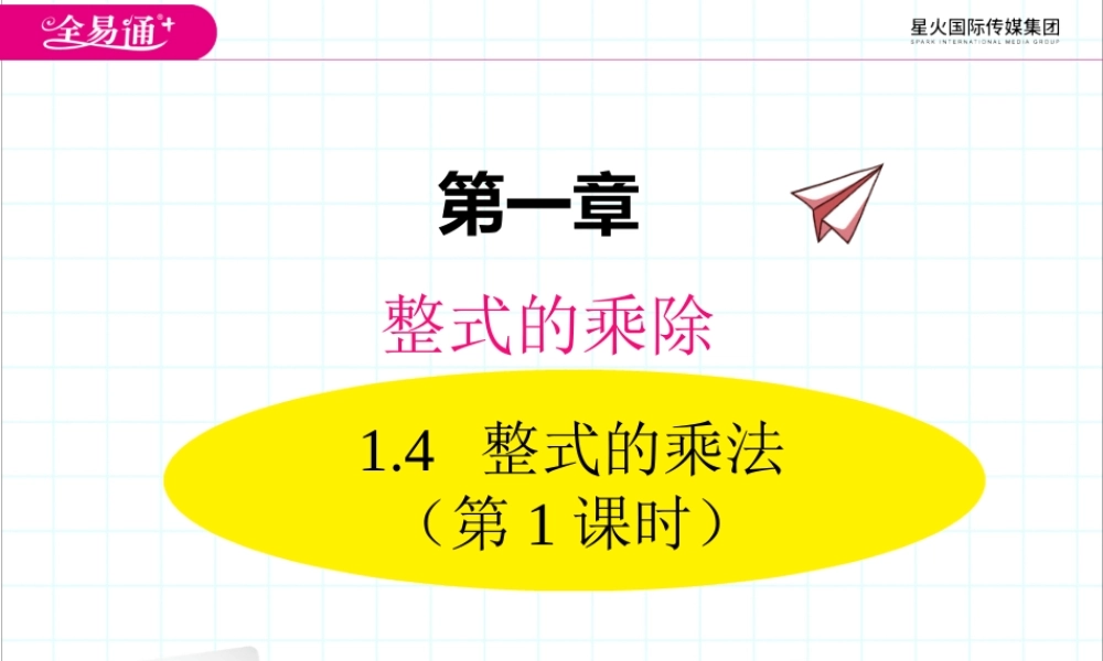 1.4 第1课时 单项式与单项式相乘.ppt