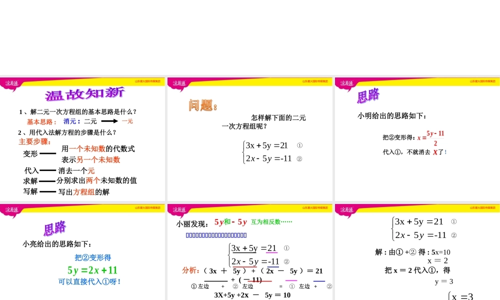 2 求解二元一次方程组（2）.ppt