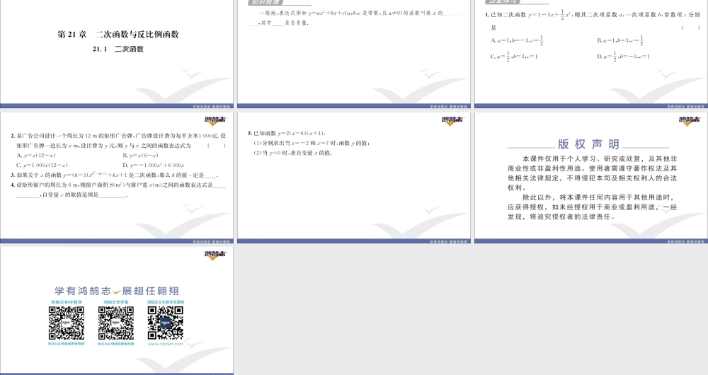 21.1 二次函数.pptx