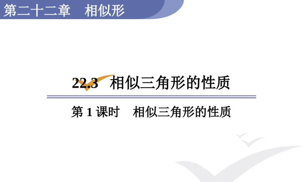 第1课时相似三角形的性质.pptx