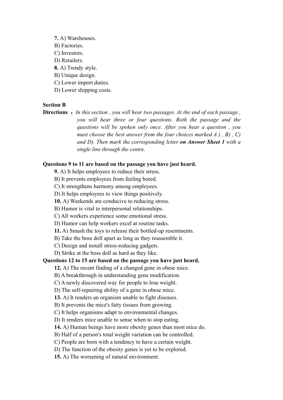 2020年7月六级真题试卷.pdf_第2页