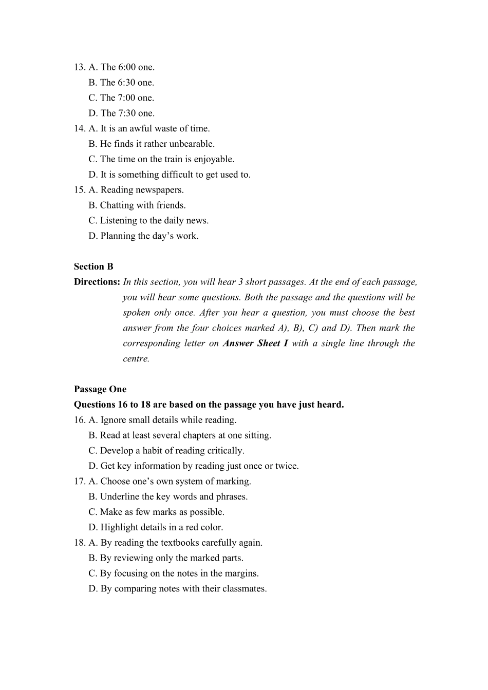 ❤ 2014年6月四级真题第1套.pdf_第3页