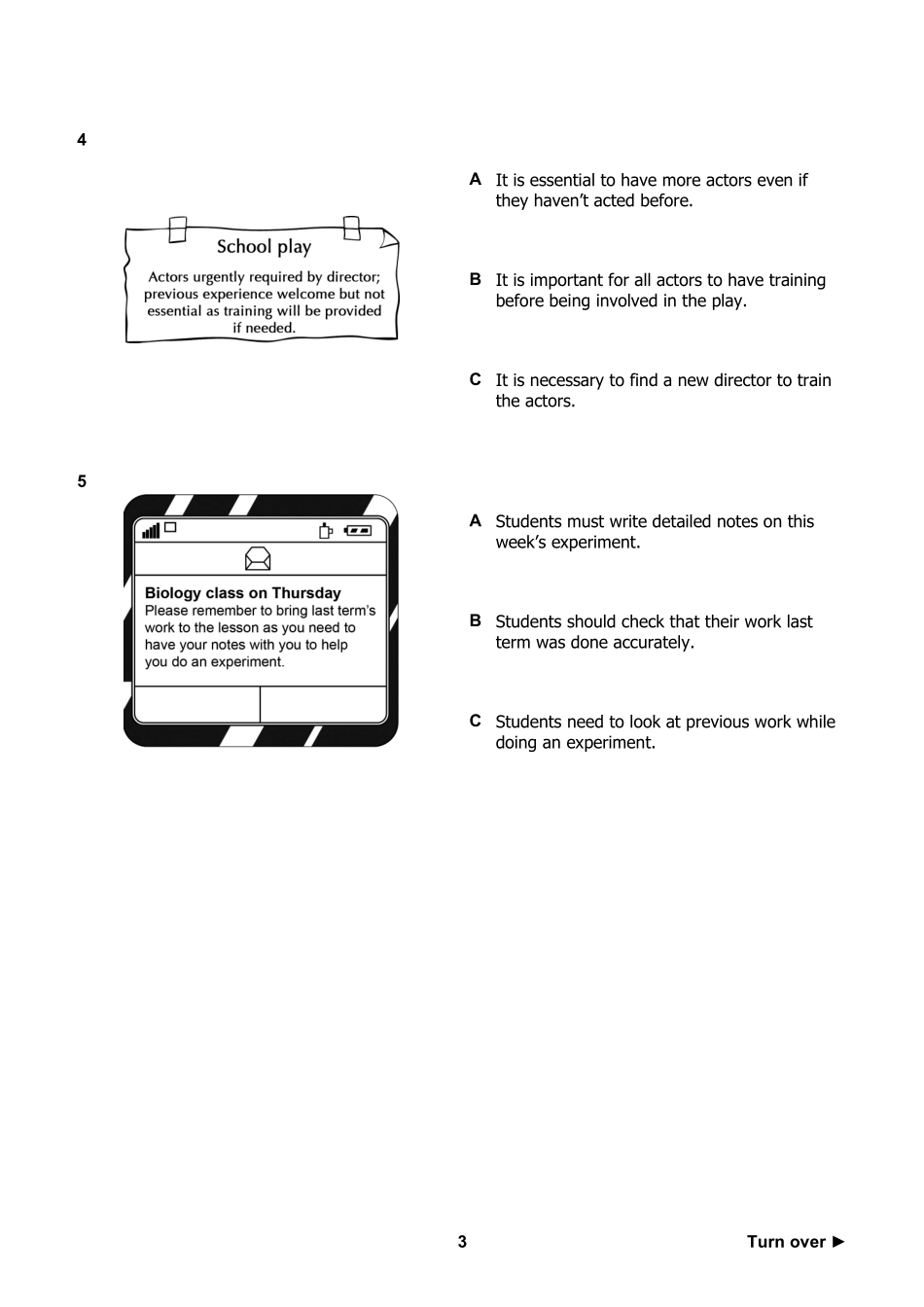 【阅读样卷】B1 Preliminary Schools 2020 sample tests Reading - QP.pdf_第3页
