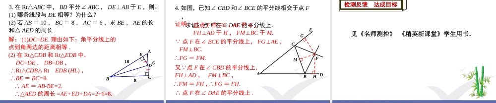 课题9角平分线的性质与判定.ppt