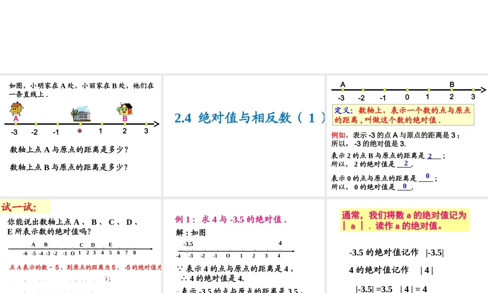 七年级上册数学苏科第二章24绝对值与相反数ppt_4.ppt