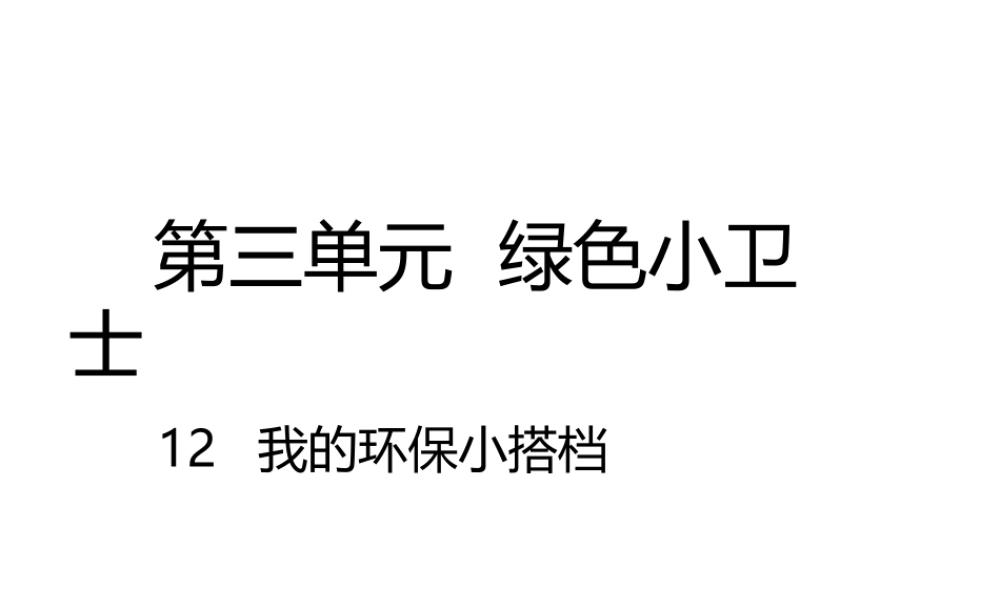 12我的环保小搭档.pptx
