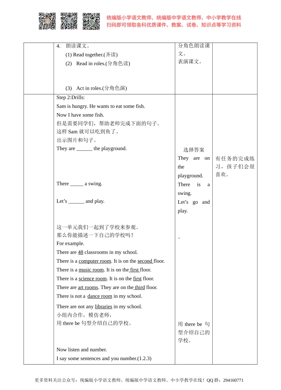 Unit 2 A new student. 第三课时Cartoon time(教案).doc_第3页