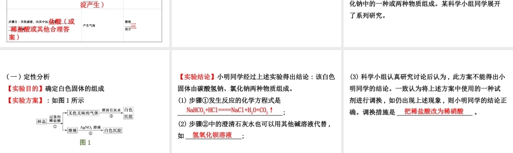 2020中考化学专项突破（课件）专项六 科学探究(共41张PPT)【考百分kao100.com】.ppt