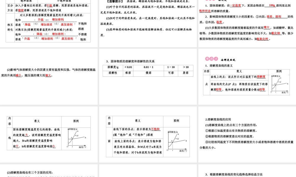2020中考备考化学考点讲练 溶液(共43张PPT)【考百分kao100.com】.ppt