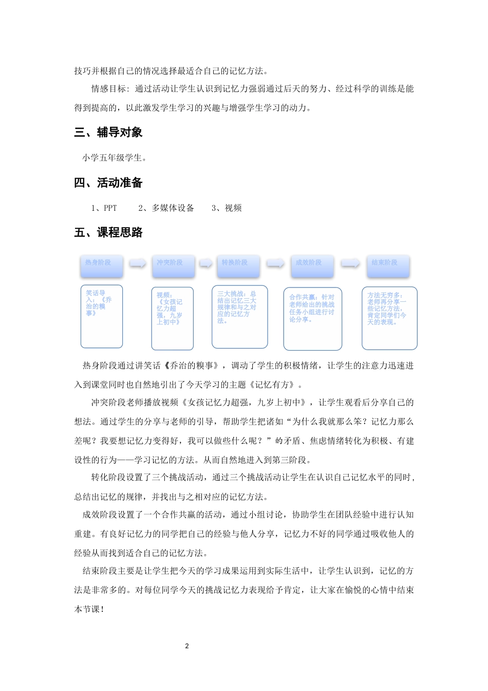 课时13396_记忆有方-26 小学 《记忆有方》 莫桂姬 德兴小学【公众号dc008免费分享】.docx_第2页