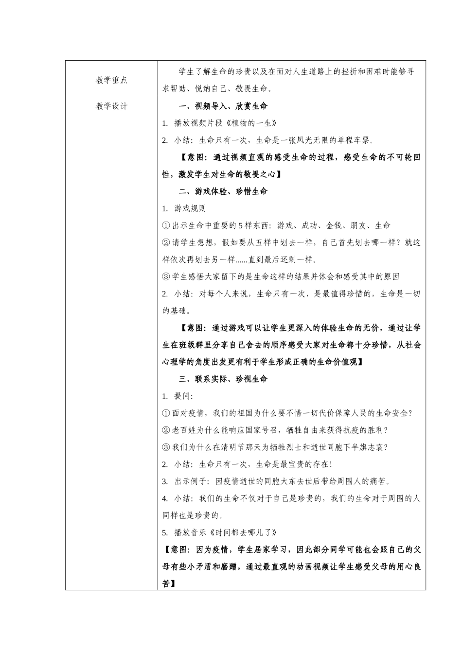 课时19519_珍爱生命 善待生命-微课教学设计文本【公众号dc008免费分享】.docx_第2页