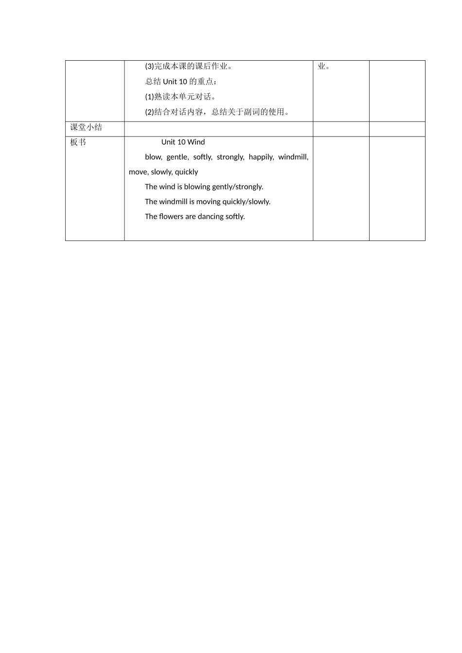 预课--牛津深圳版英语五年级Unit 10 Wind第一课时教学设计.docx_第3页