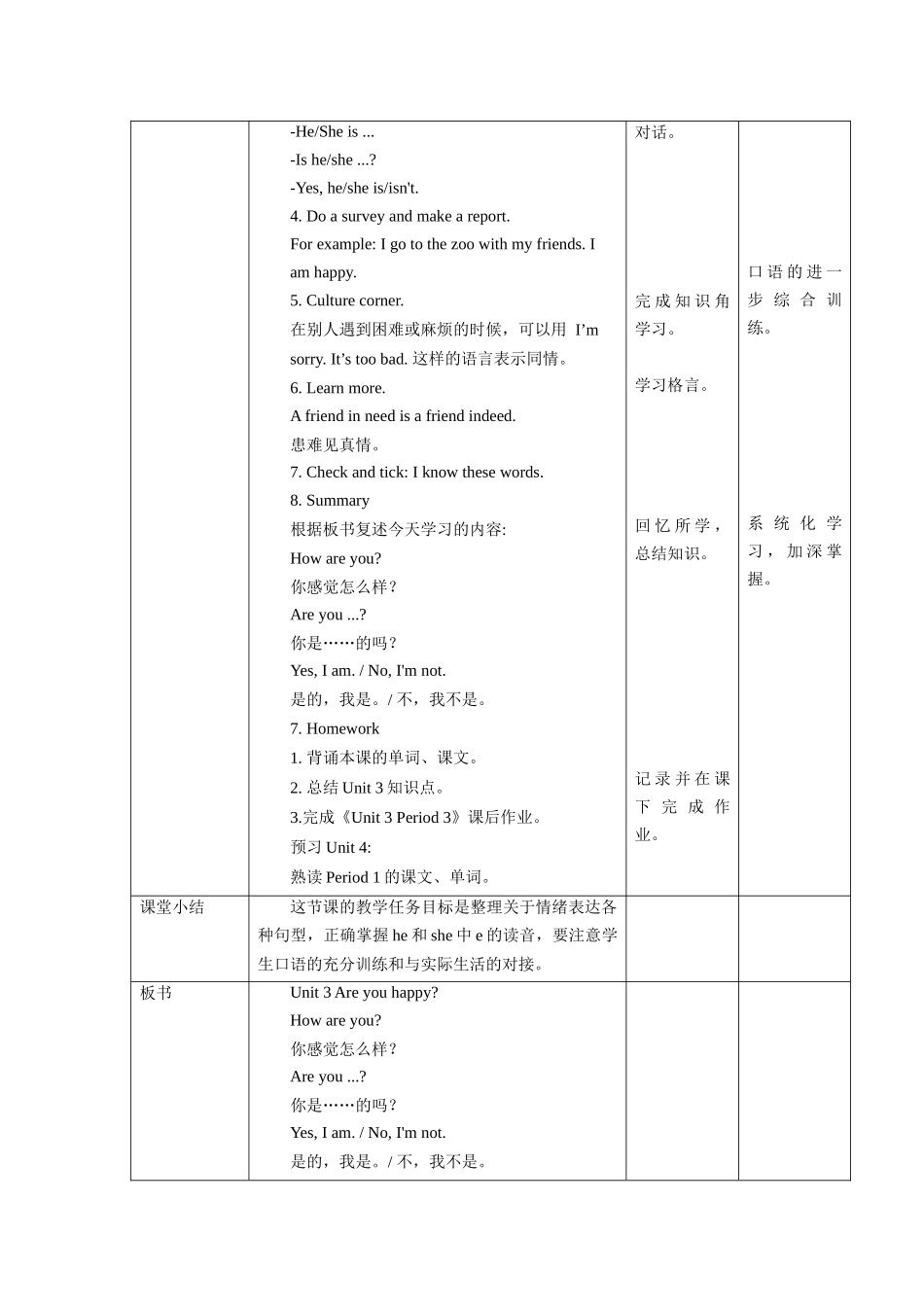 预课--Unit 3第三课时教学设计.docx_第2页