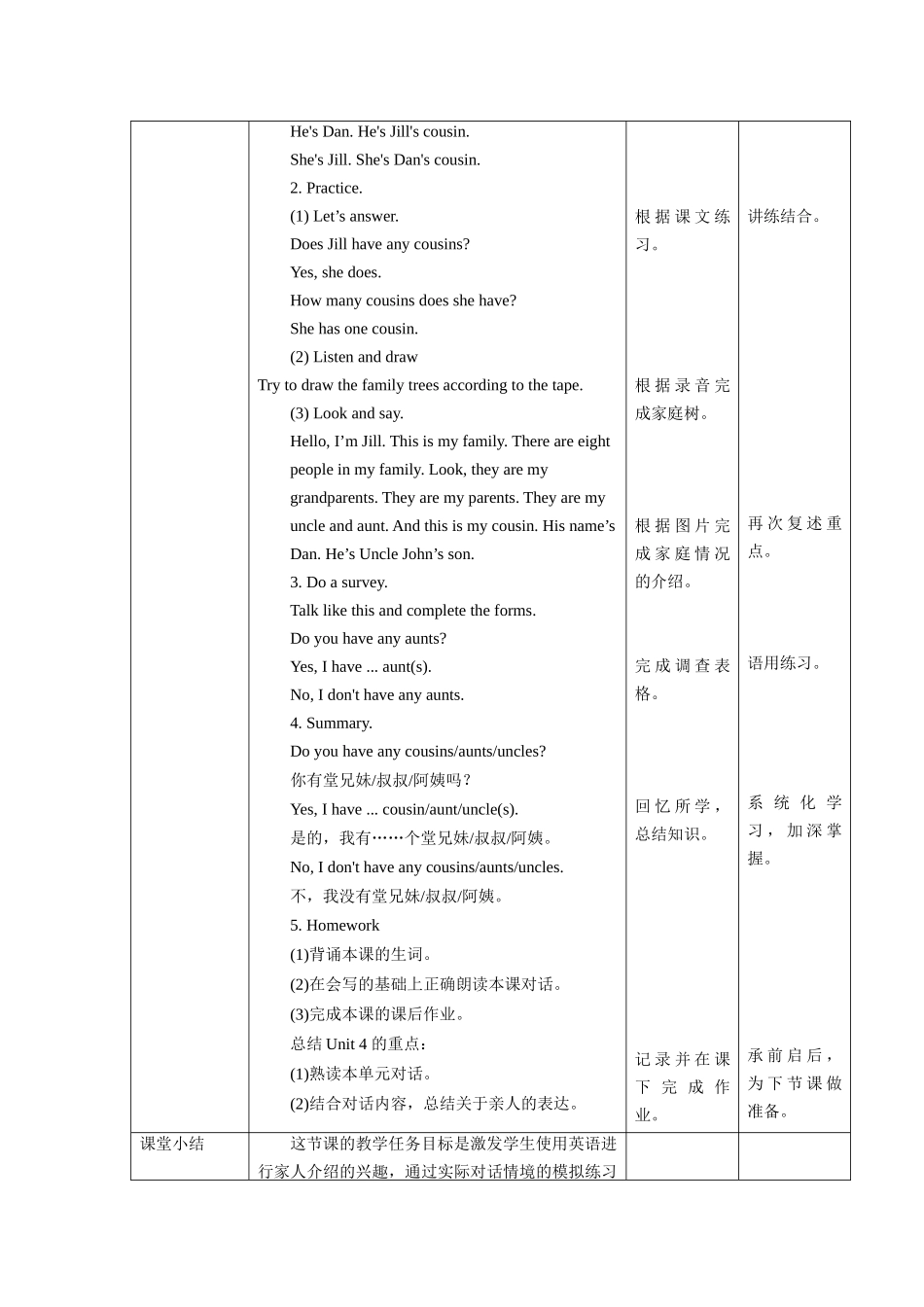 预课--Unit 4第一课时教学设计.docx_第2页