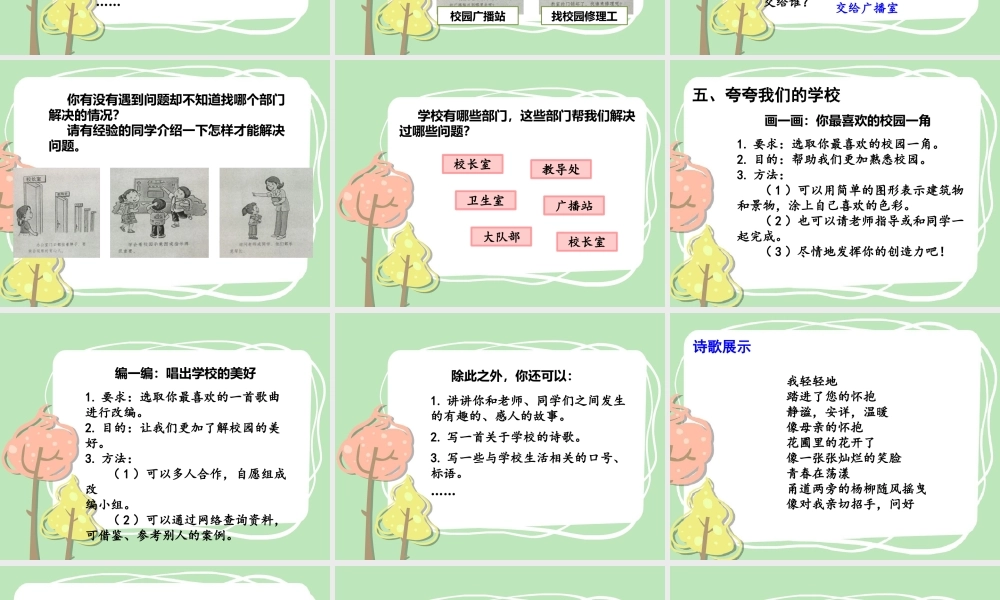 4 说说我们的学校.pptx