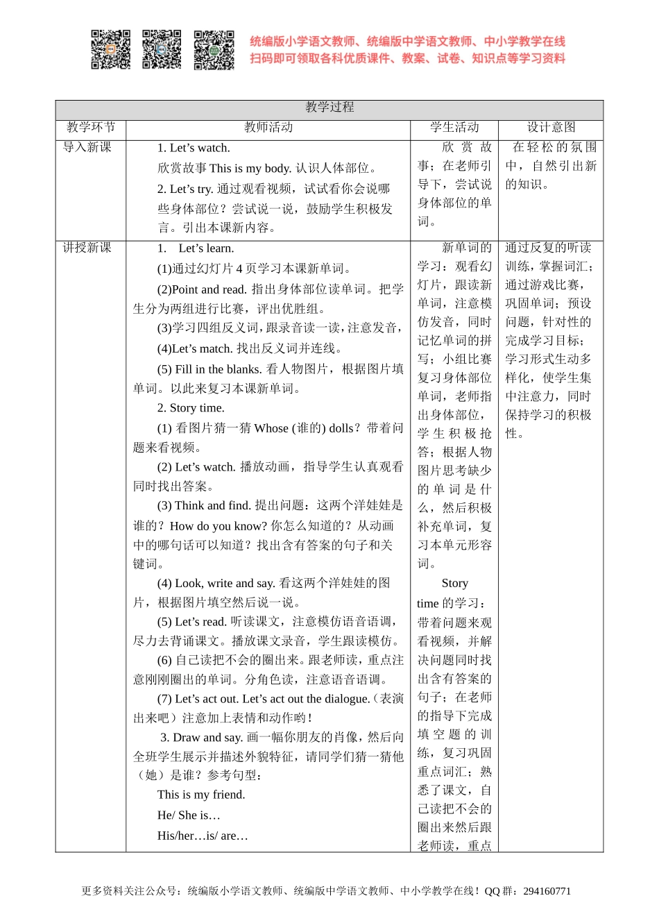 Unit 8 Dolls (1) 教案.doc_第2页