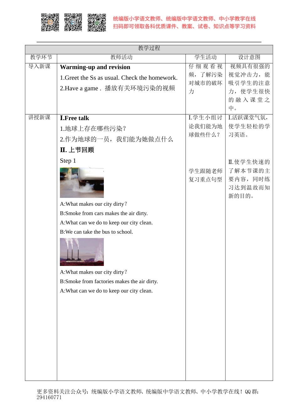 牛津译林版-英语-六上-6.2 Keep our city clean （教案）.pptx.pptx.doc_第2页