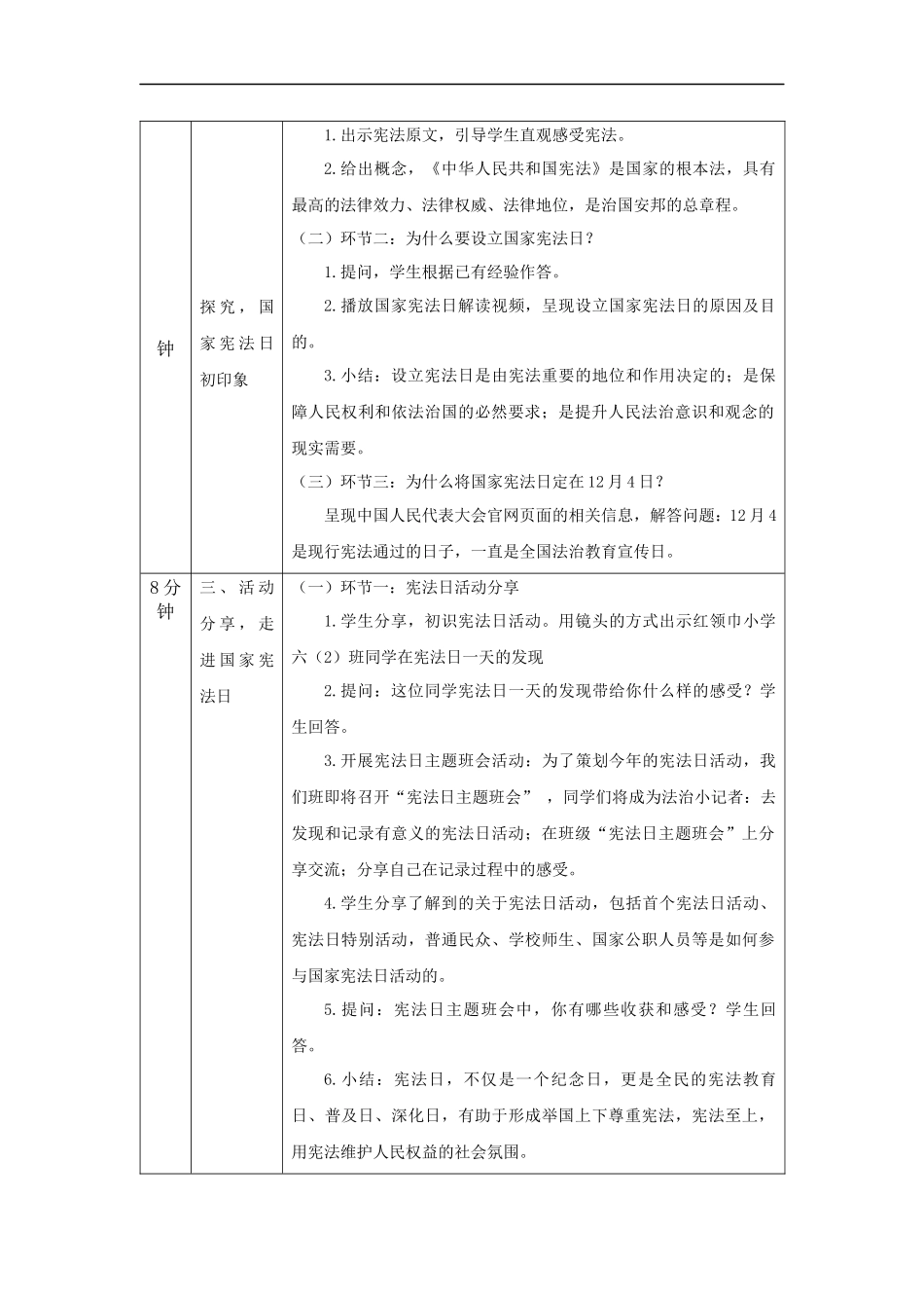 0914六年级【道德与法治（统编）】宪法是根本法（第一课时）-教学设计【公众号dc008免费分享】.docx_第2页