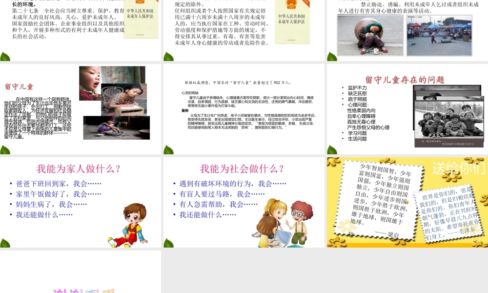 8.我们受特殊保护 第2课时 课件.ppt