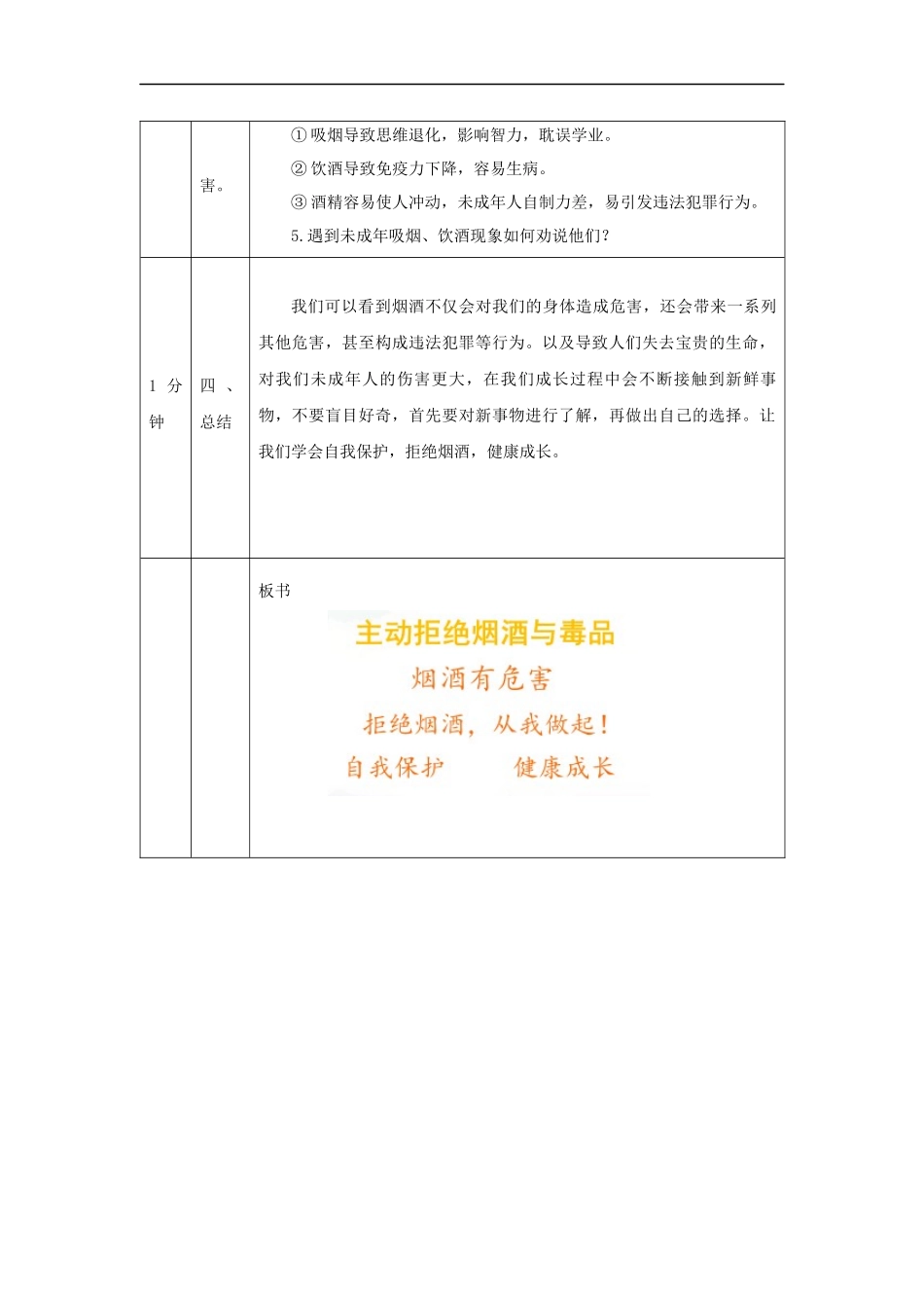 0924五年级【道德与法治(统编版)】主动拒绝烟酒与毒品(第一课时)-1教学设计【公众号dc008免费分享】.docx_第3页