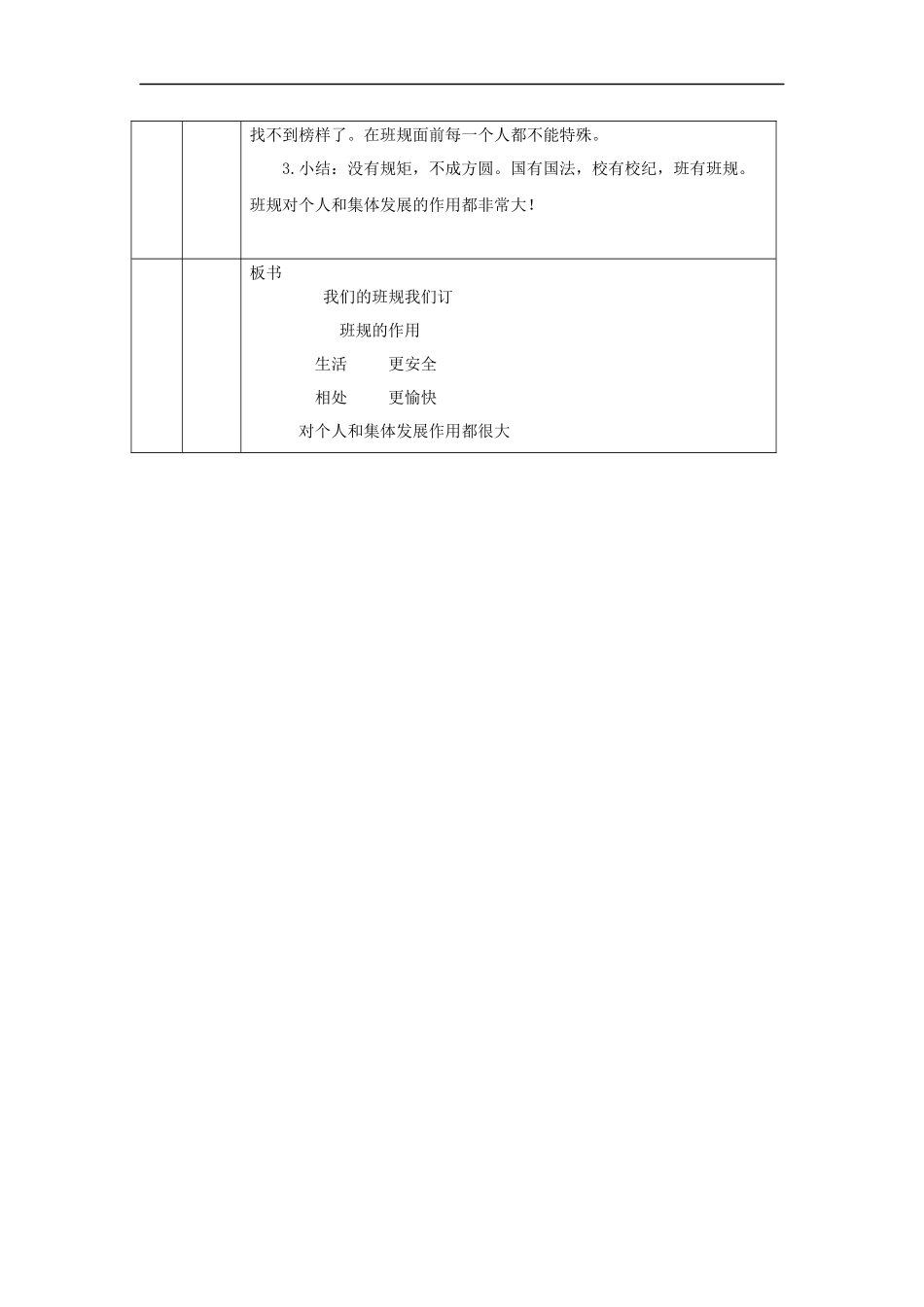 0911四年级【道德与法治（统编版）】《我们的班规我们订》（第一课时）1教学设计【公众号dc008免费分享】.docx_第3页