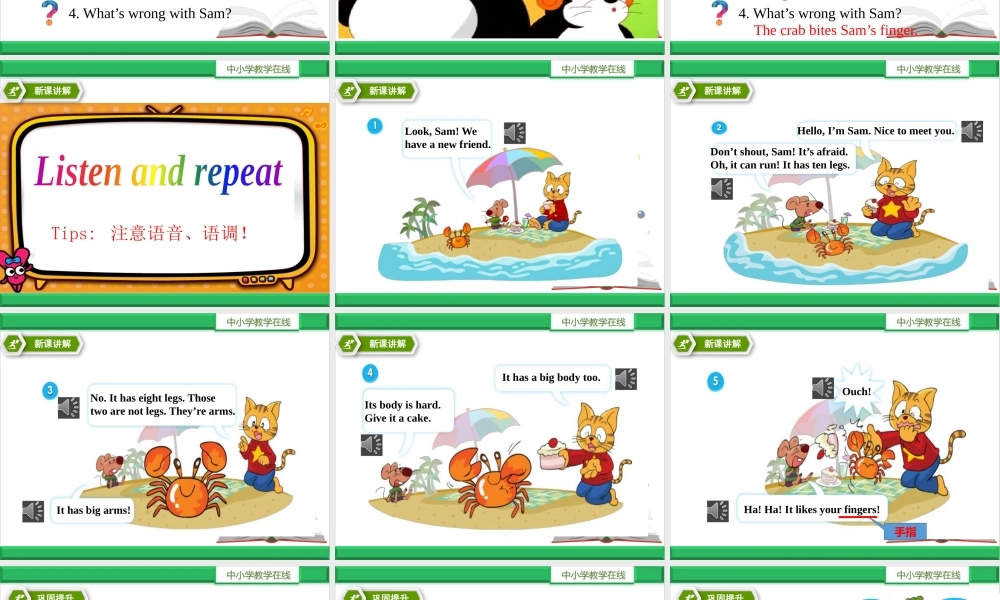 Unit 3 Our animal friend. 第三课时Cartoon time.pptx