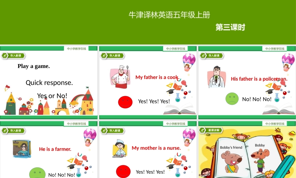 Unit 5 What do they do 第三课时Cartoon time.pptx