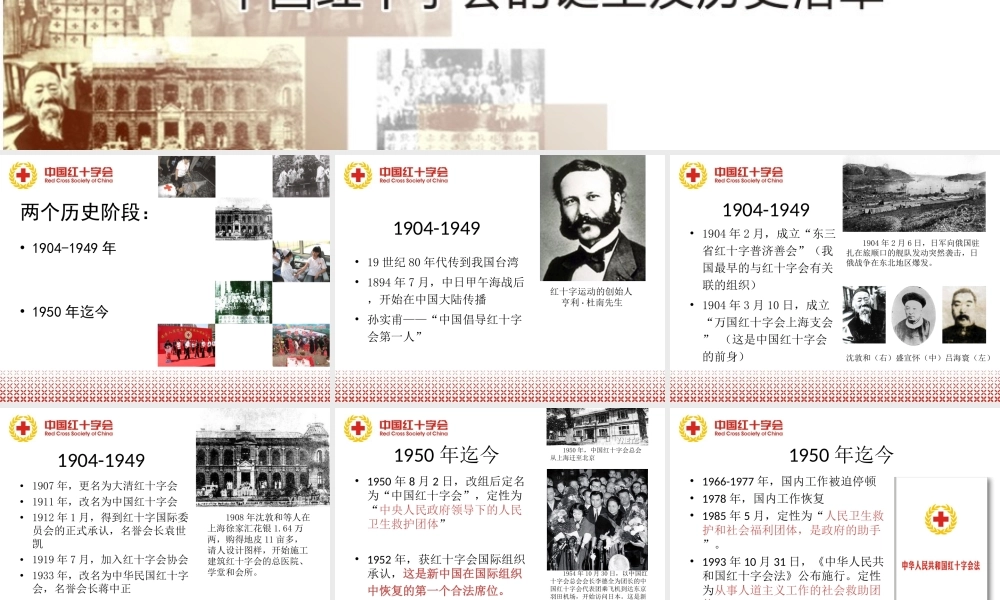 中国红十字会历史沿革.ppt
