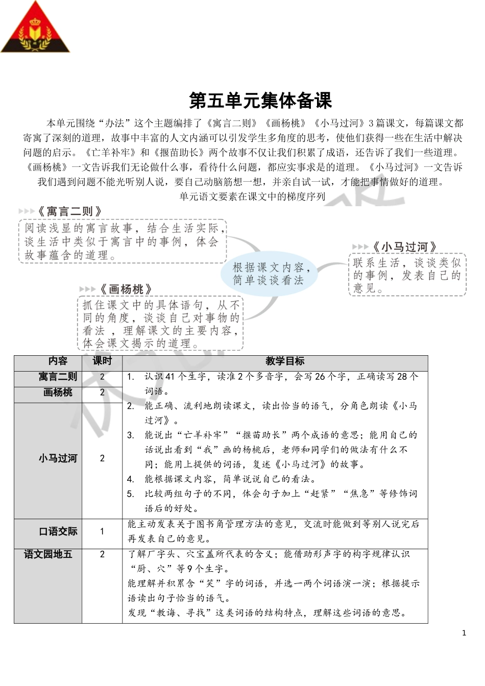 12 寓言二则【教案】.doc_第1页