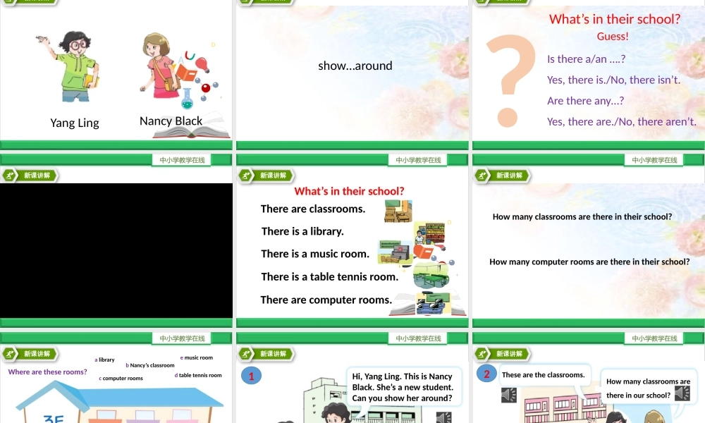 牛津译林版-英语-五上-Unit 2 A new student 第一课时Story time..pptx