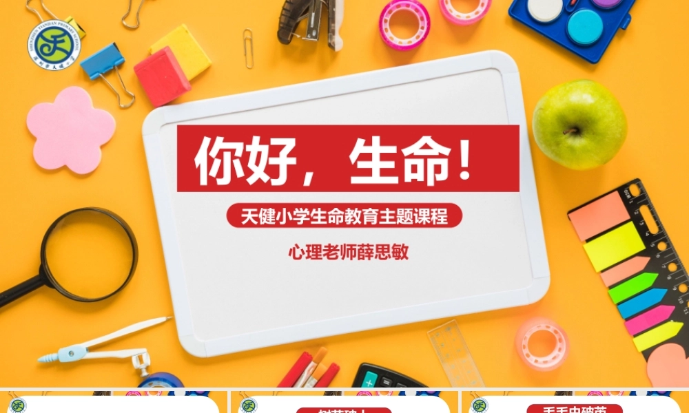 课时19423_你好生命-你好生命【公众号dc008免费分享】.pptx