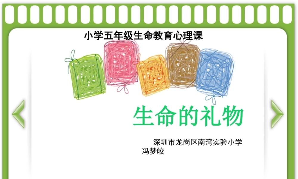 课时19474_生命的礼物-《生命的礼物》课件【公众号dc008免费分享】.pptx