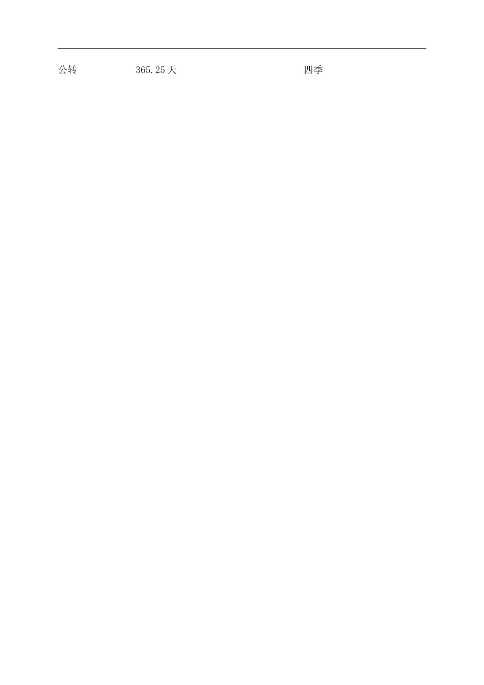 冀教小学科学六上册《18地球绕着太阳转》word教案 (1).doc_第3页