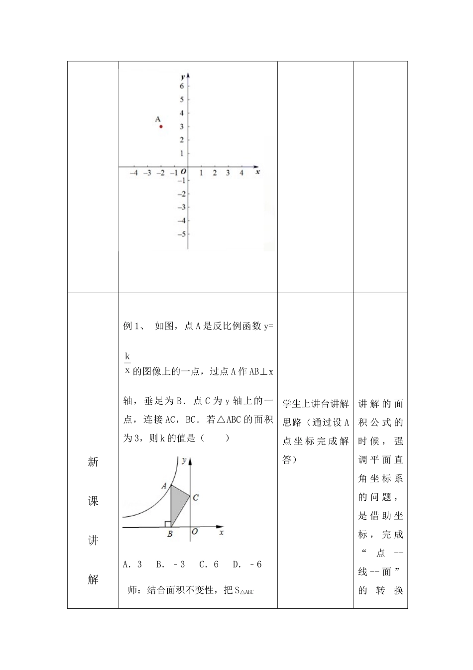 八年级下册数学苏科版 11.3 用反比例函数解决问题 教案.docx_第3页