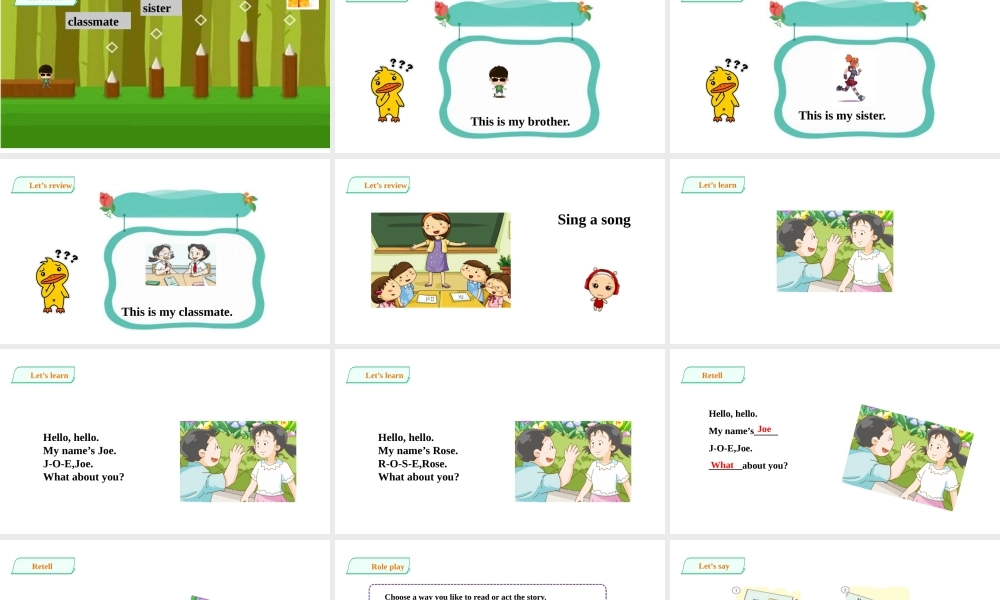 预课--Unit1 Meet new people 第三课时 课件.pptx