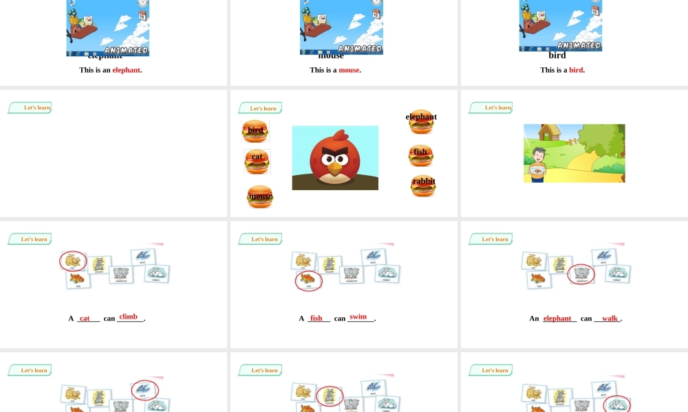 预课--Unit2 Can you swim 第三课时 课件.pptx