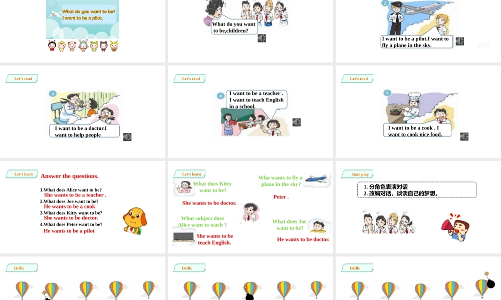 预课--Unit1 My future第一课时 课件.pptx