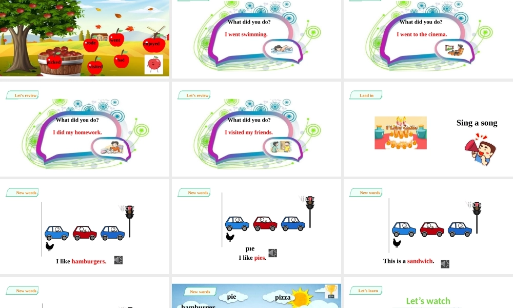 预课--Unit3Healthday or unhealthy第一课时课件.pptx