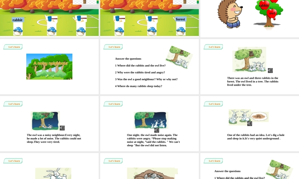 预课--Unit4Our neighbors第二课时课件.pptx