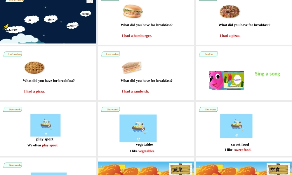 预课--牛津深圳六上Unit3.Healthy or unhealthy第二课时.pptx